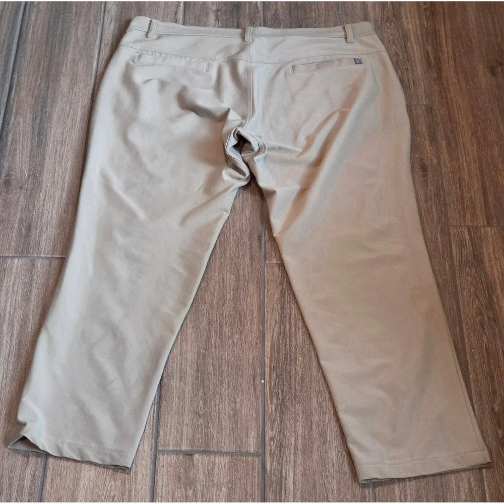 Free Fly Mens Nomad Pants Khaki Tan Performance Stretch Travel Hiking 36x30